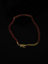 Pulseira Masculina Cravejada - Moeda