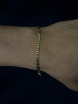 Pulseira Piastrine 3mm- Moeda