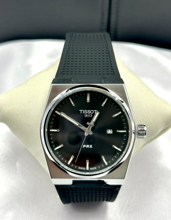 Relógio Tissot PRX Quartz - Borracha