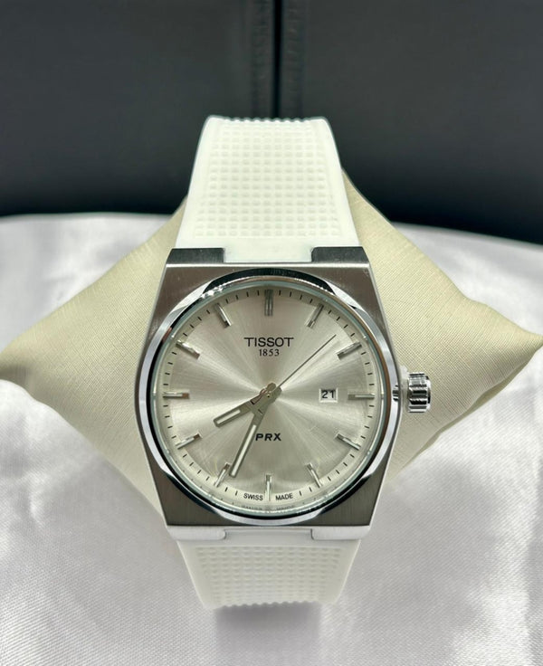 Relógio Tissot PRX Quartz - Borracha