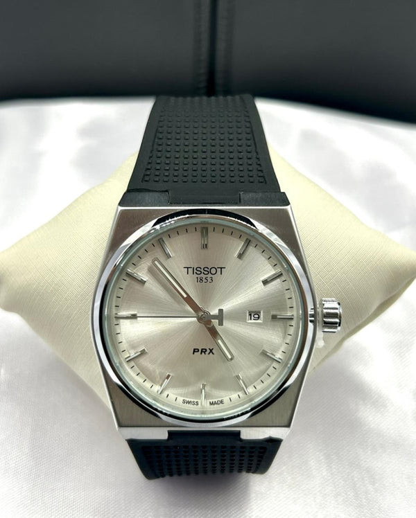 Relógio Tissot PRX Quartz - Borracha