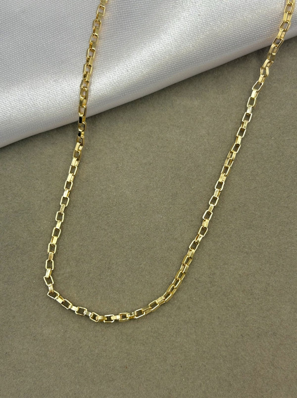Corrente Cartier Tijolinho - 3MM