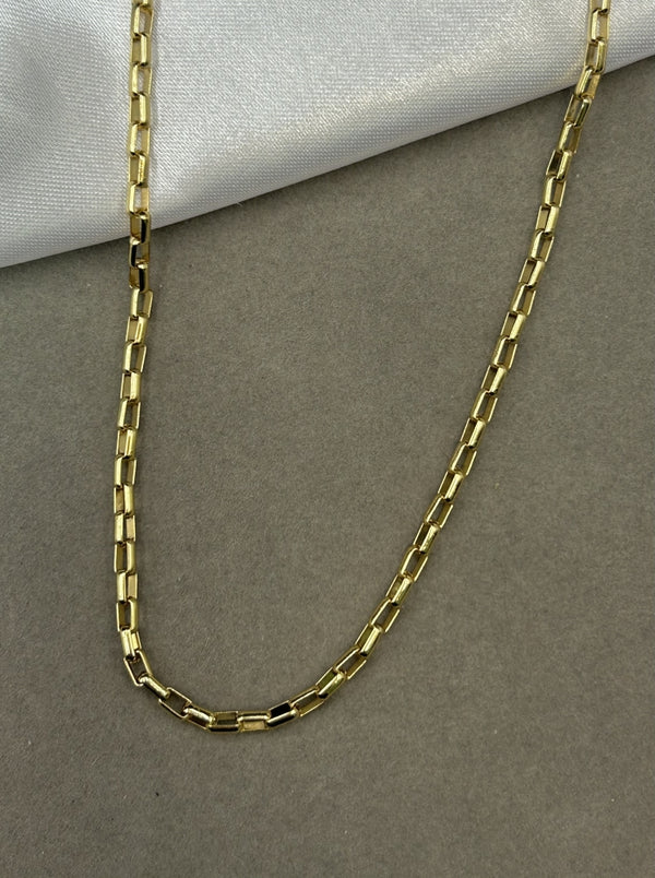 Corrente Cartier Bloquinho - 4MM