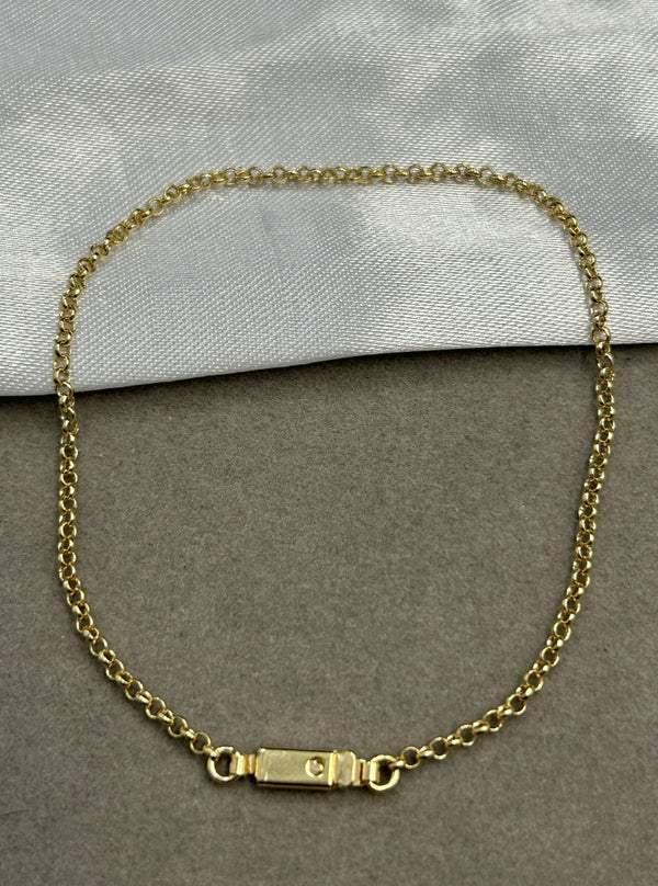 Pulseira Elo Português - 2MM