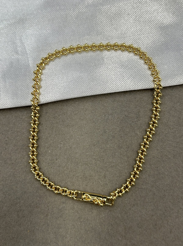 Pulseira Elo Grumet Duplo - 3MM