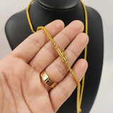 Cordão Elo Peruano 4mm